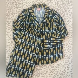 Show Me Your Mumu 100% polyester pajama set XS